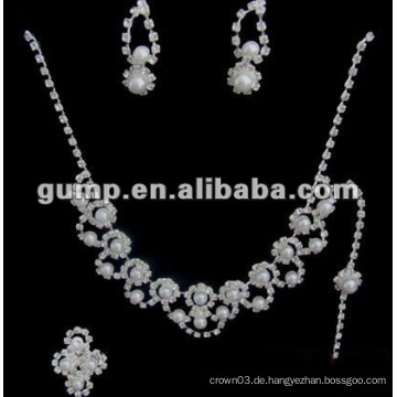 Neueste Braut Hochzeit Schmuck Set (GWJ12-543)